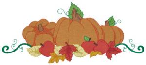 Picture of Pumpkins Machine Embroidery Design