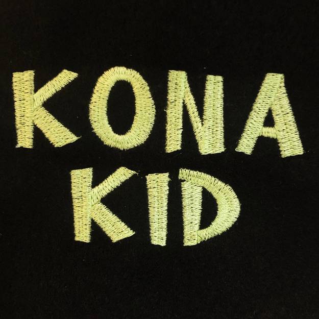 Picture of Kona Kid Embroidery Font