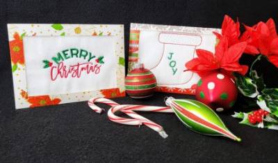 Easy-Stitch Holiday Cards!