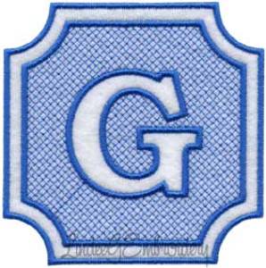 Picture of G - Embossed Monogram 