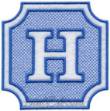 Picture of H - Embossed Monogram 