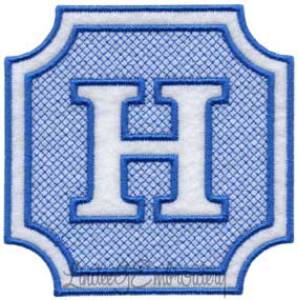 Picture of H - Embossed Monogram 