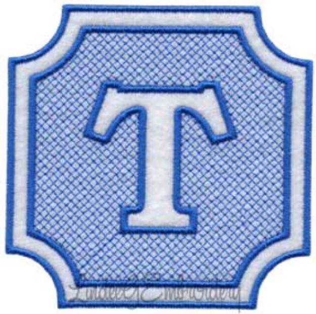 Picture of T - Embossed Monogram 