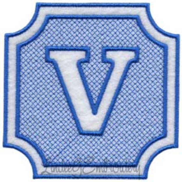 Picture of V - Embossed Monogram 