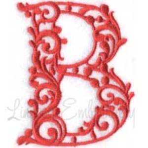 Picture of Wrought Iron Monogram B 