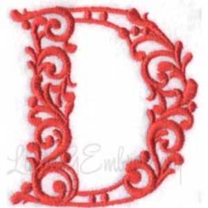 Picture of Wrought Iron Monogram D 