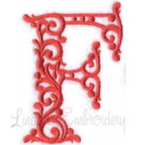 Picture of Wrought Iron Monogram F 