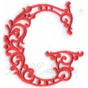 Picture of Wrought Iron Monogram G 