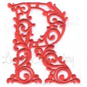 Picture of Wrought Iron Monogram R 