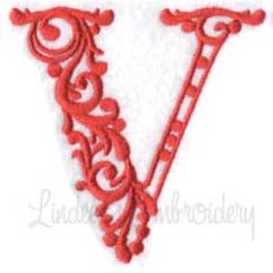 Picture of Wrought Iron Monogram V 