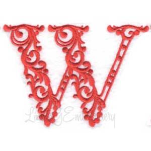 Picture of Wrought Iron Monogram W 