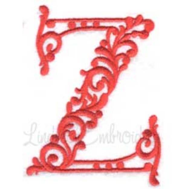 Picture of Wrought Iron Monogram Z 