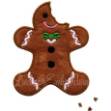 Picture of Bitten Cookie Ginger man Applique (4.9 x 6.4-in)