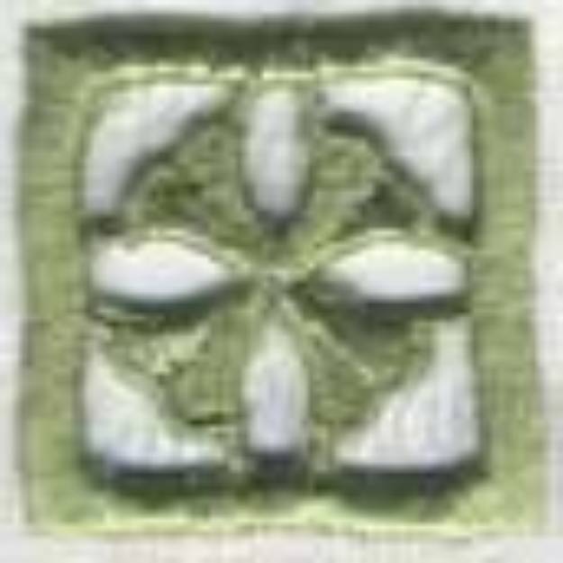 Picture of Hardanger Cutwork Medallion #1 (1.1-in)