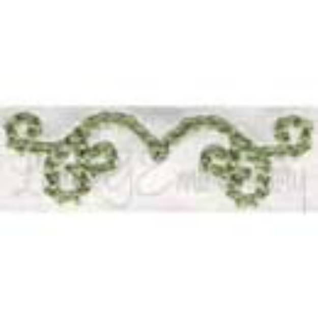 Picture of Hardanger Floral Element #9 (1.8 x .5-in)