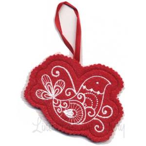 Picture of Bird 2 ITH Ornament 