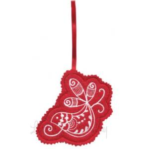 Picture of Bird 6 ITH Ornament 