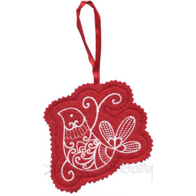 Picture of Bird 8 ITH Ornament 
