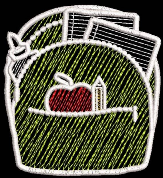 Picture of Kids Backpack Machine Embroidery Design