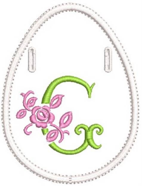 Picture of Rose G  Machine Embroidery Design