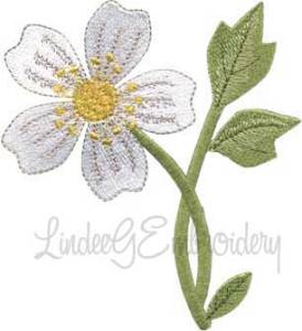 Picture of Hawthorn Filled - Single Machine Embroidery Design