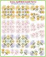 Picture of Daisy April Birth Month Flower Embroidery Design Pack