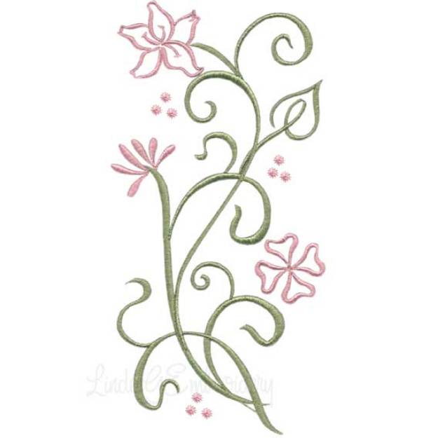 Picture of Floral Fantasy  Machine Embroidery Design