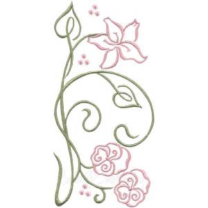 Picture of Floral Fantasy 3 Machine Embroidery Design