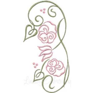 Picture of Floral Fantasy 5 Machine Embroidery Design