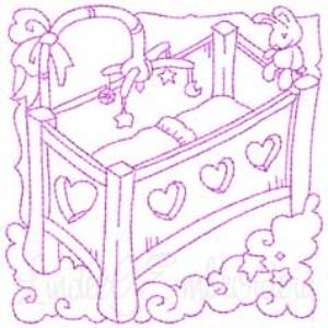 Picture of Crib Machine Embroidery Design