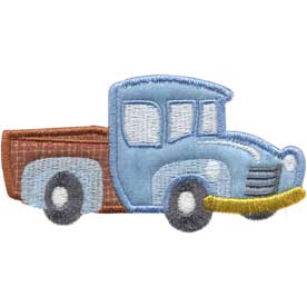 Truck Applique Machine Embroidery Design