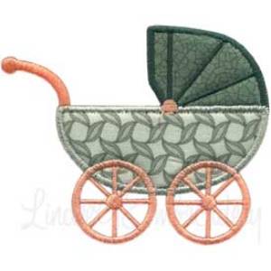 Picture of Buggy Applique Machine Embroidery Design