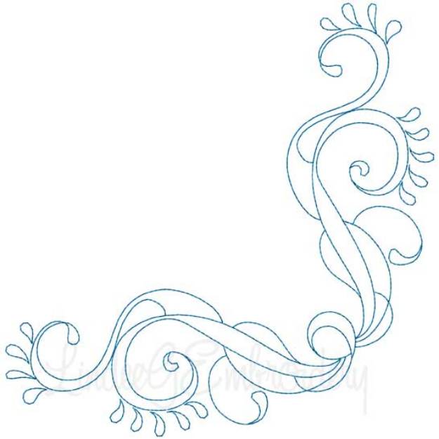Picture of Quilted Corners 2 Machine Embroidery Design