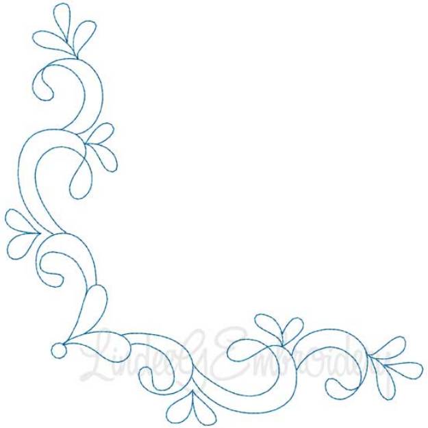Picture of Quilted Corners 4 Machine Embroidery Design