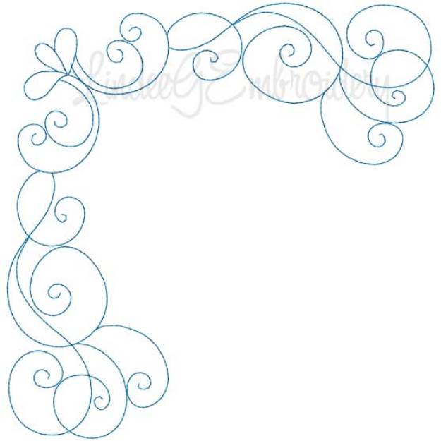 Picture of Quilted Corners 0 Machine Embroidery Design