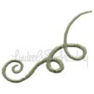 Picture of Deco Curly Tendril 2 Machine Embroidery Design