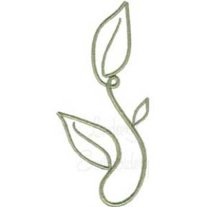 Picture of Deco Leaves 2 Machine Embroidery Design