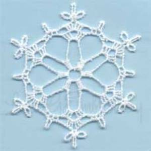 Picture of Winter Jewel Snowflake 9 Machine Embroidery Design