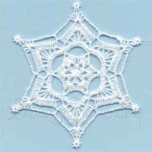 Picture of Winter Jewel Snowflake 0 Machine Embroidery Design
