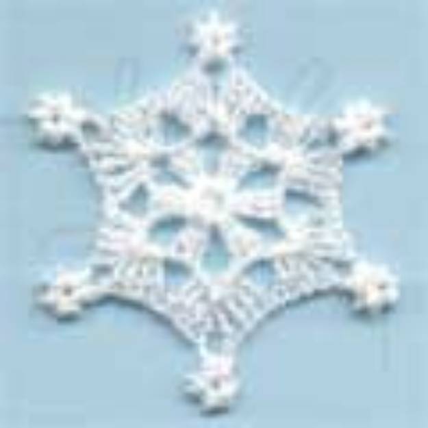Picture of Winter Jewel Snowflake 2 Machine Embroidery Design