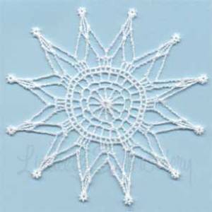Picture of Winter Jewel Snowflake 3 Machine Embroidery Design