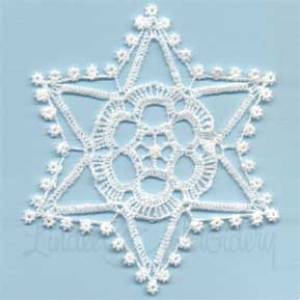 Picture of Winter Jewel Snowflake 4 Machine Embroidery Design