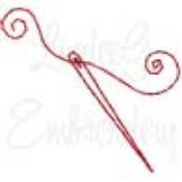 Picture of Redwork Sewing Design 3 Machine Embroidery Design