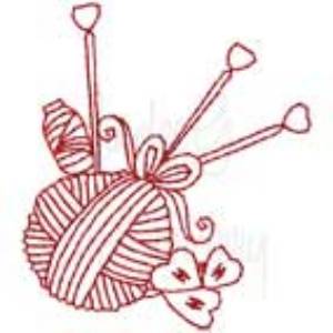 Picture of Redwork Sewing Design 7 Machine Embroidery Design