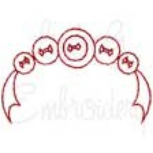 Picture of Redwork Sewing Design 30 Machine Embroidery Design