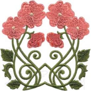Picture of Deco Floral 3 - full Machine Embroidery Design