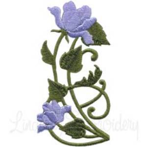 Picture of Deco Floral 6 - half Machine Embroidery Design