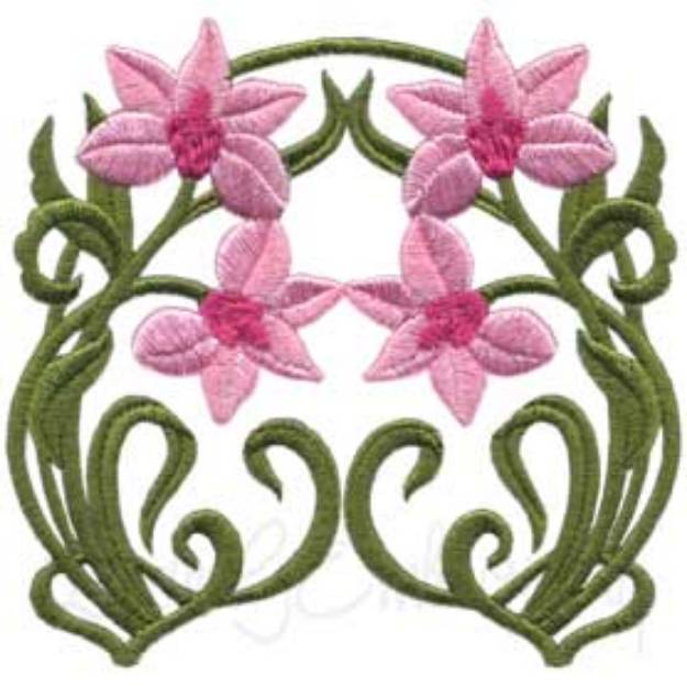 Picture of Deco Floral 7 - full Machine Embroidery Design