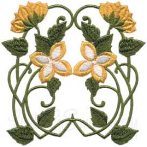 Picture of Deco Floral 9 - full Machine Embroidery Design