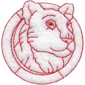 Lioness Machine Embroidery Design
